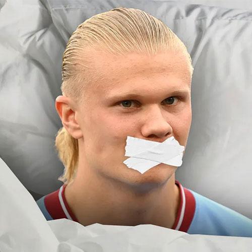 Velfit image Why Erling Haaland Sleeps With Tape on His Mouth